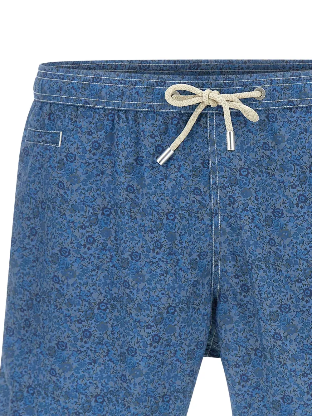 MC2 Saint Barth Lighting zwembroek met bloemenprint Blauw