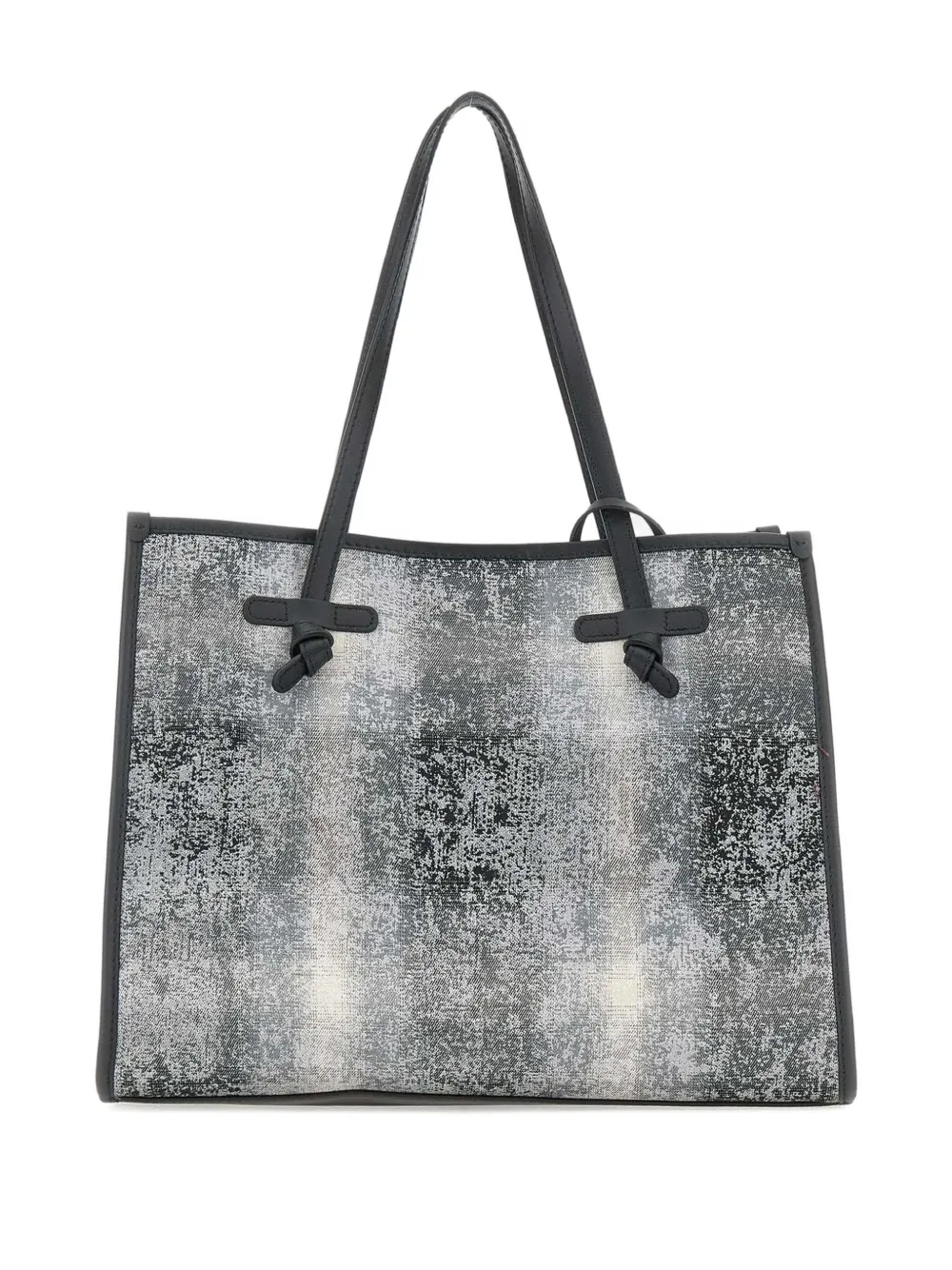 GIANNI CHIARINI Marcella shopper met geknoopt detail Zwart