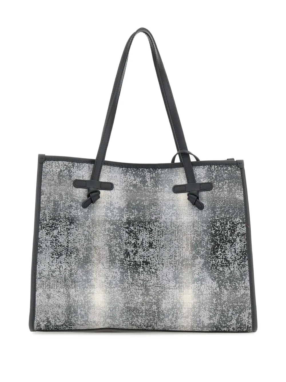 GIANNI CHIARINI Marcella shopper met geknoopt detail - Zwart