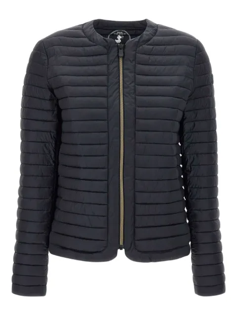 Save The Duck quilted zip-up bomber jacket