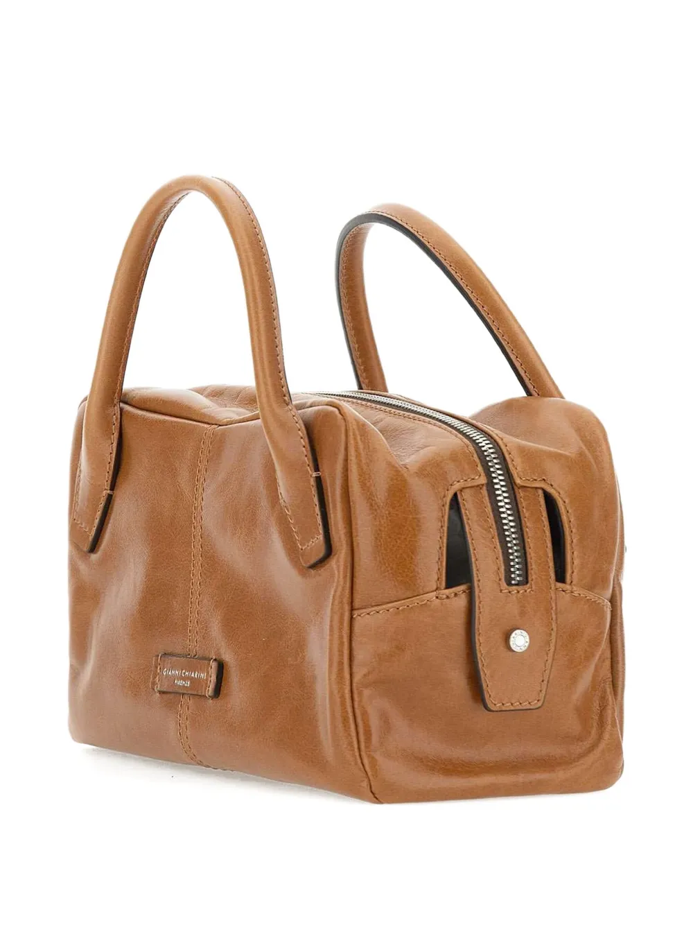GIANNI CHIARINI Leren shopper Bruin