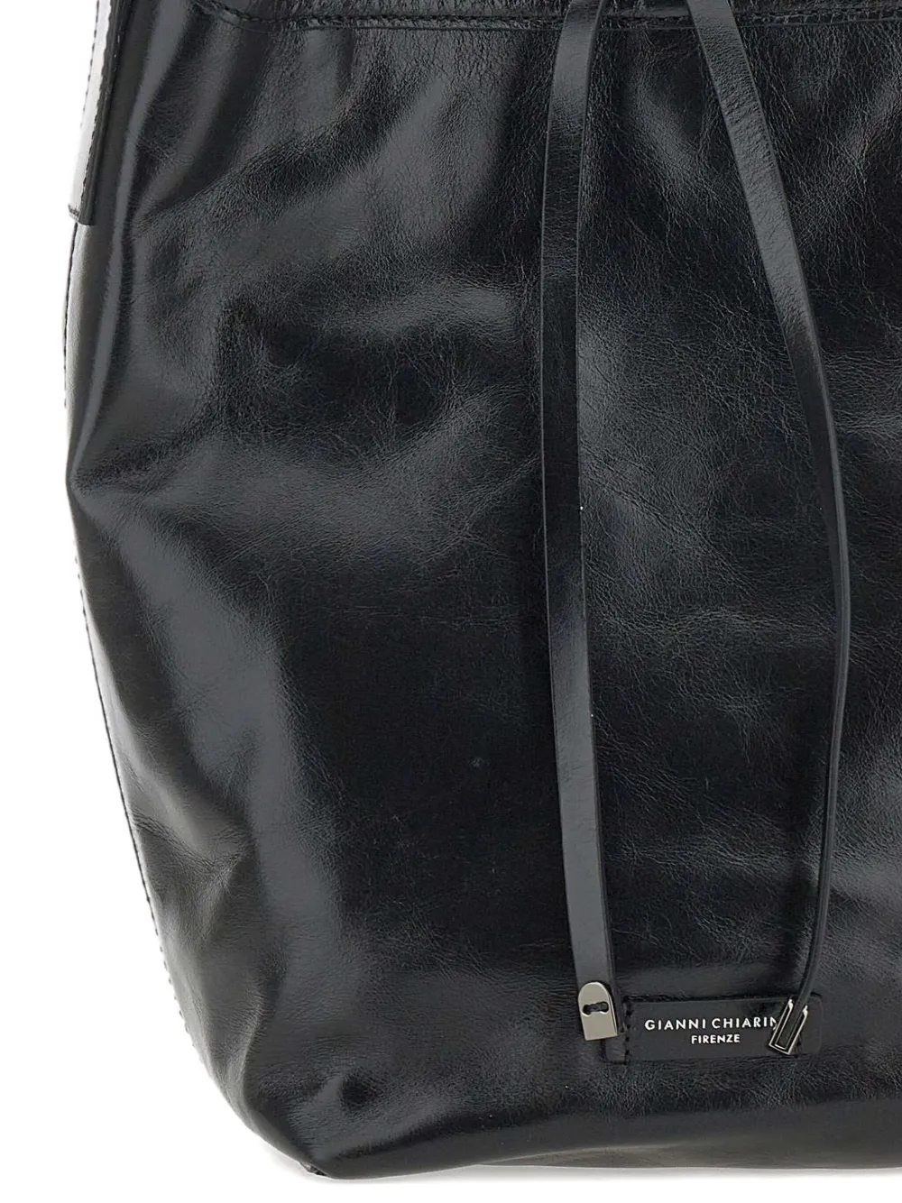 GIANNI CHIARINI Schoudertas met schakelketting Zwart