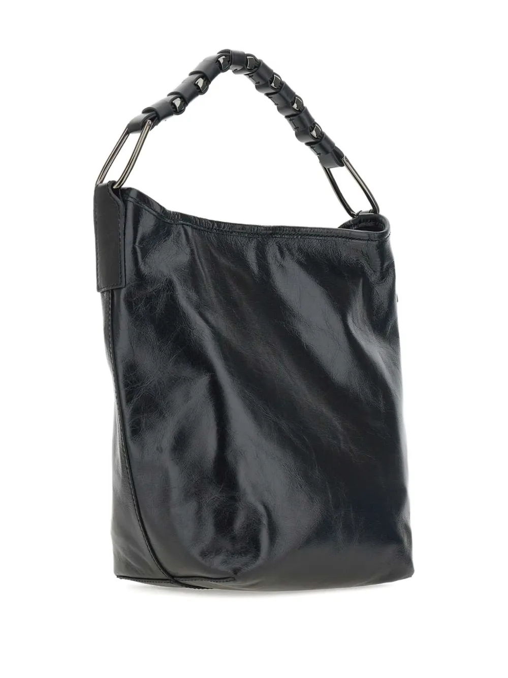 GIANNI CHIARINI Schoudertas met schakelketting Zwart