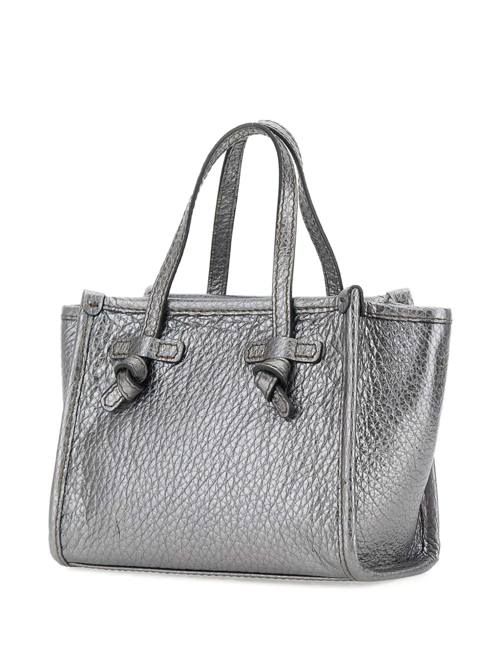 MARCELLA CLUB Leren shopper Grijs