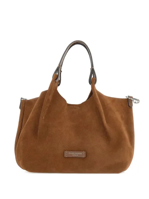 GIANNI CHIARINI Dua suede tote bag