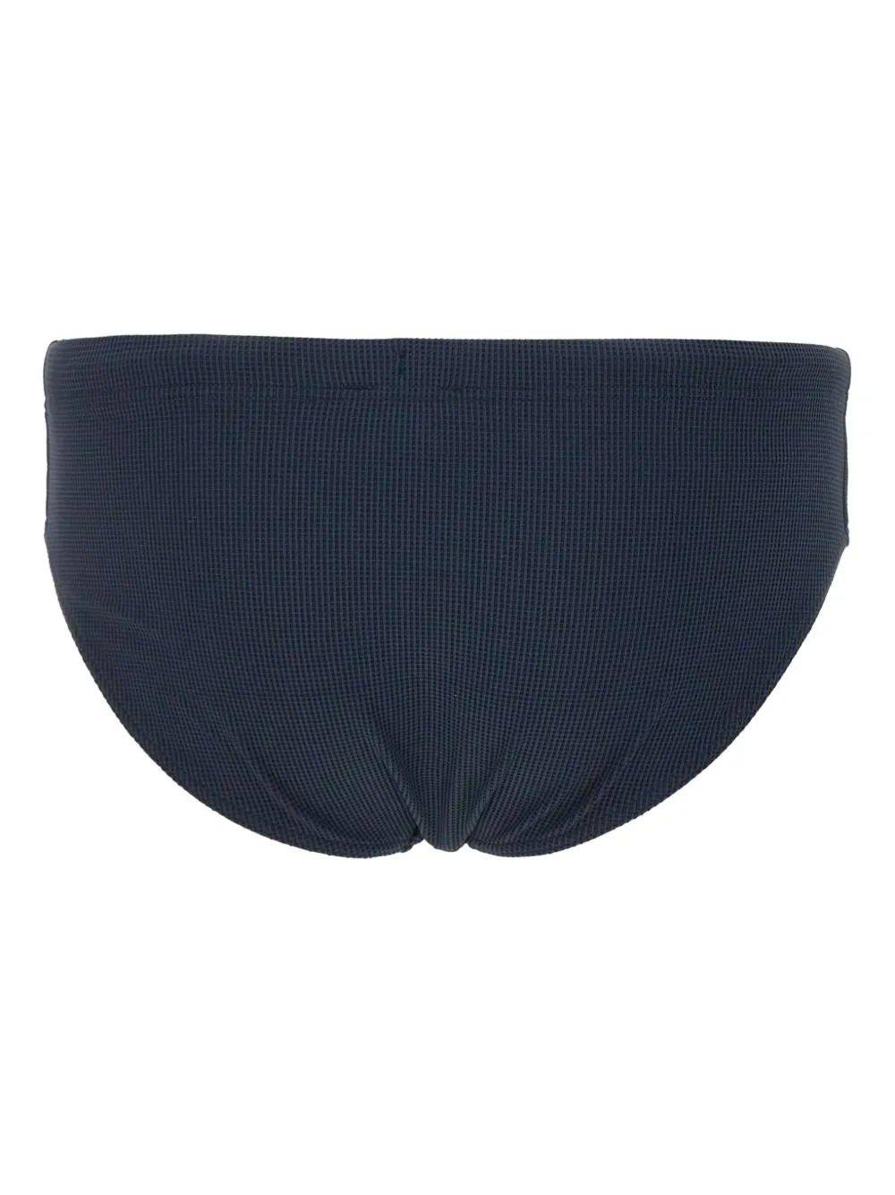 Emporio Armani Fijngeribbelde zwembroek Blauw