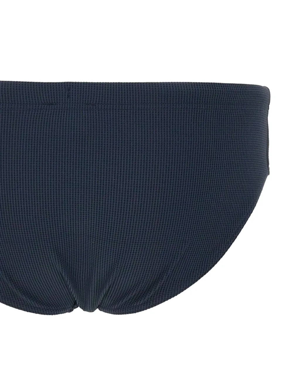 Emporio Armani Fijngeribbelde zwembroek Blauw