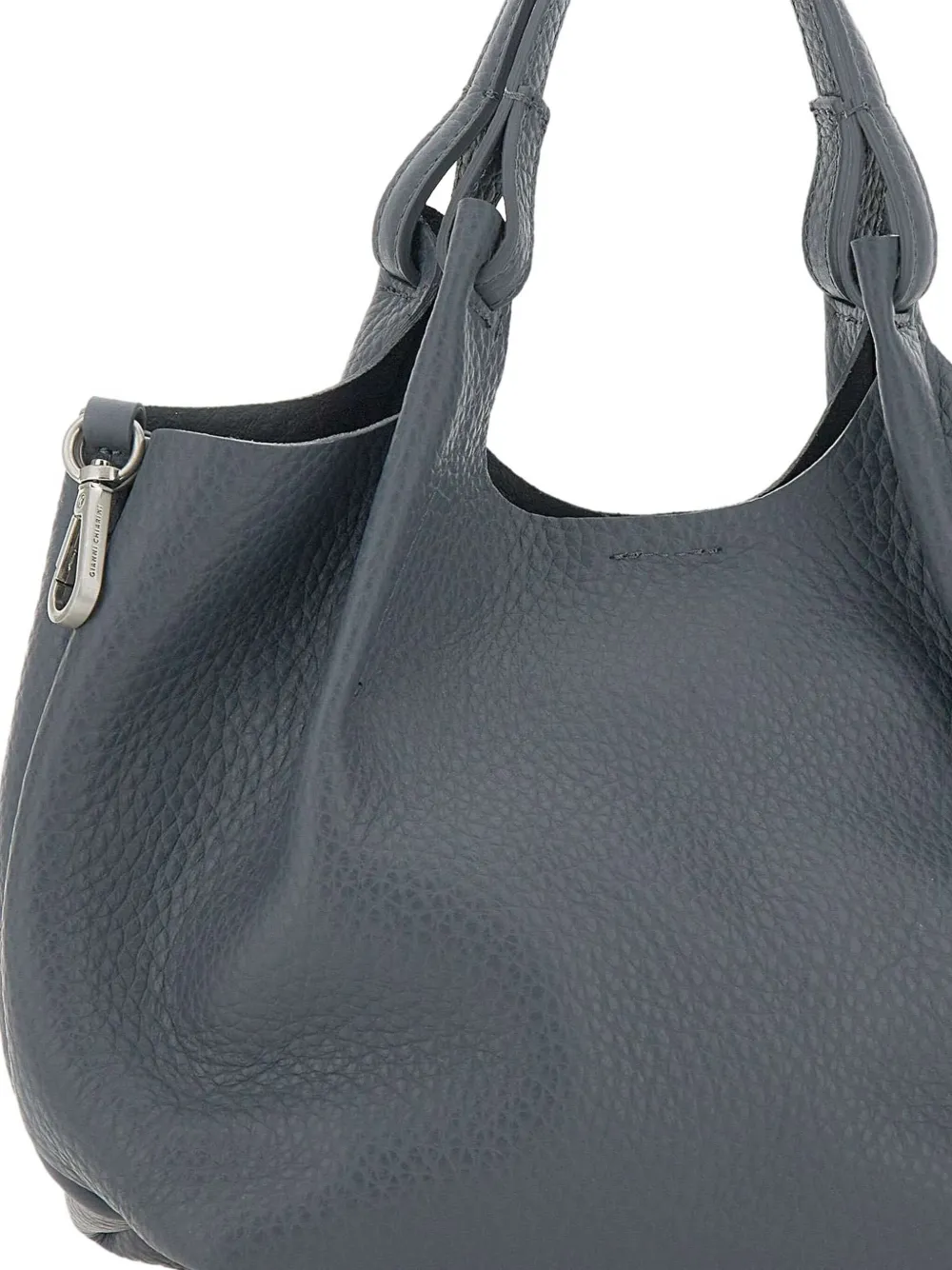 GIANNI CHIARINI Dua leather tote bag Grijs