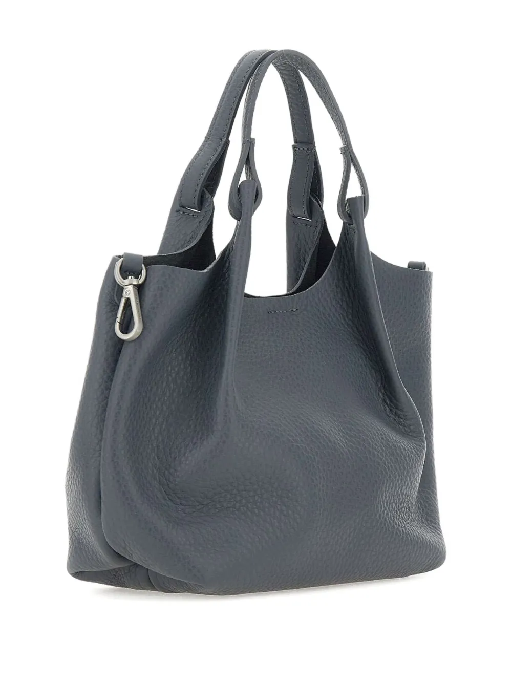 GIANNI CHIARINI Dua leather tote bag Grijs