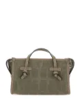 GIANNI CHIARINI Marcella Joy crocodile-effect knotted tote bag - Green