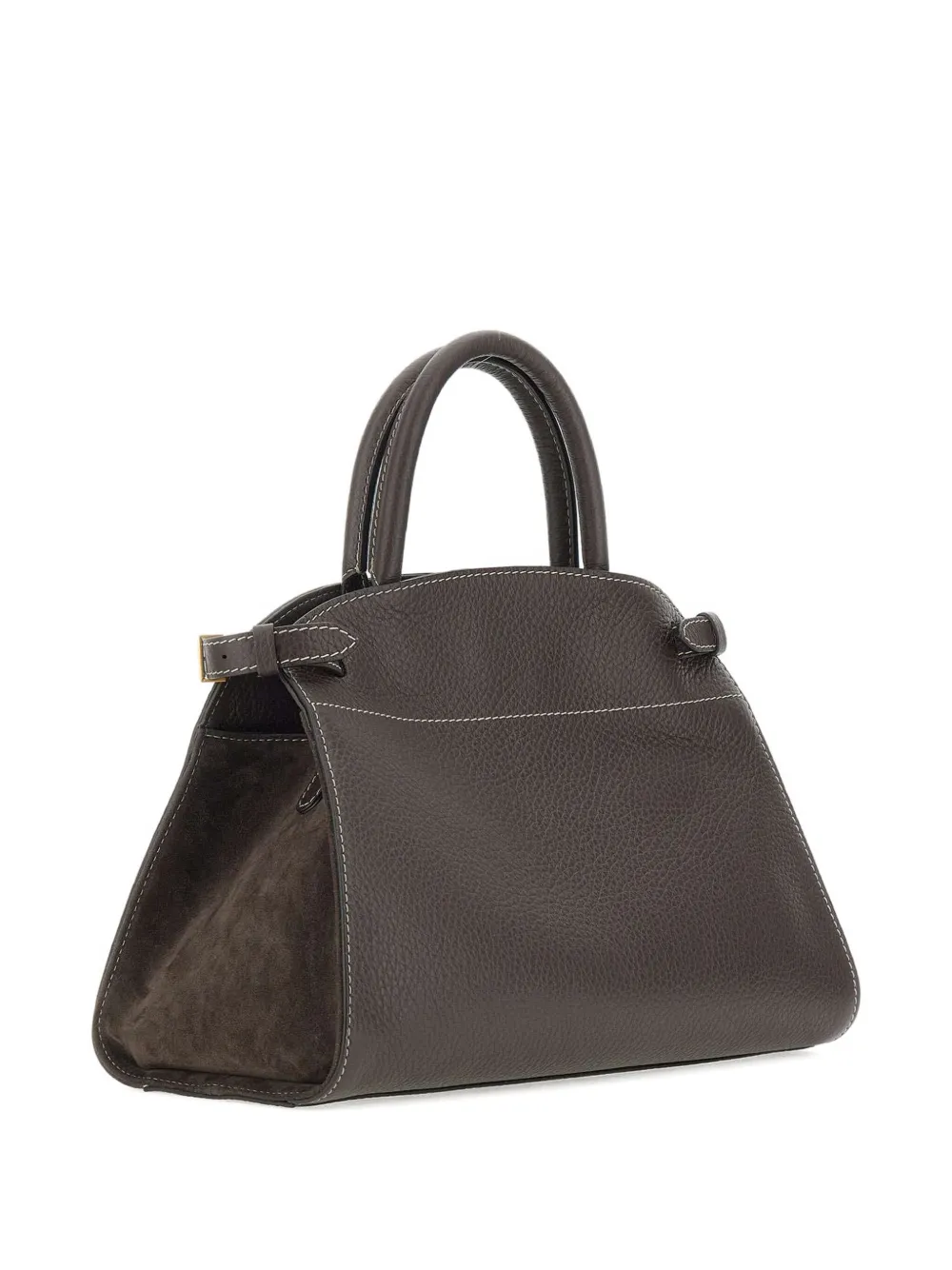 GIANNI CHIARINI Farah leather tote bag Bruin