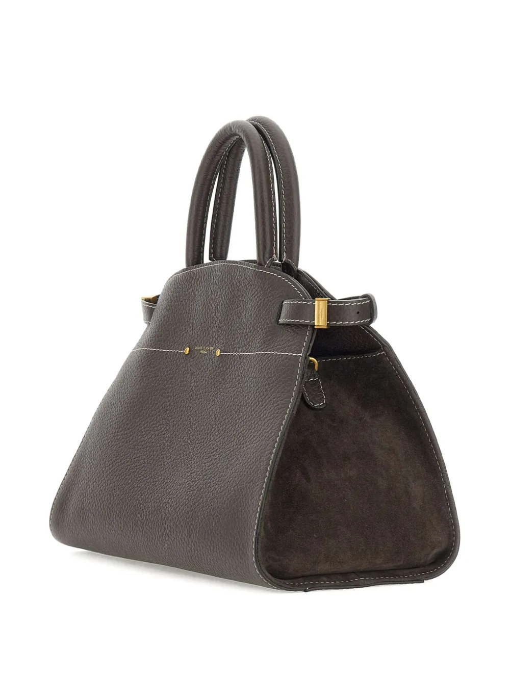 GIANNI CHIARINI Farah leather tote bag Bruin