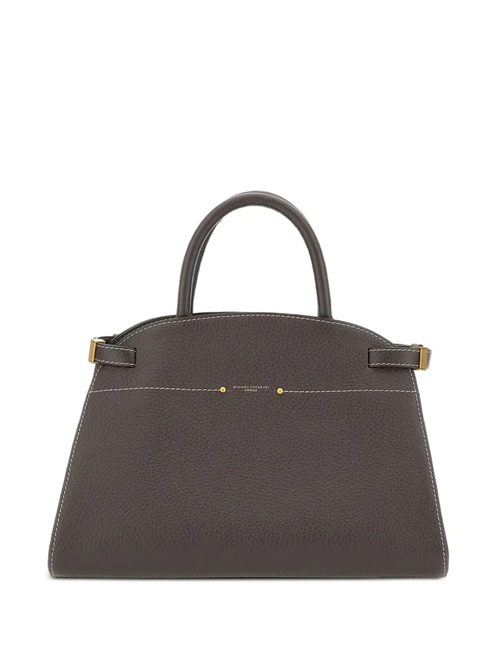 GIANNI CHIARINI Farah leather tote bag Bruin