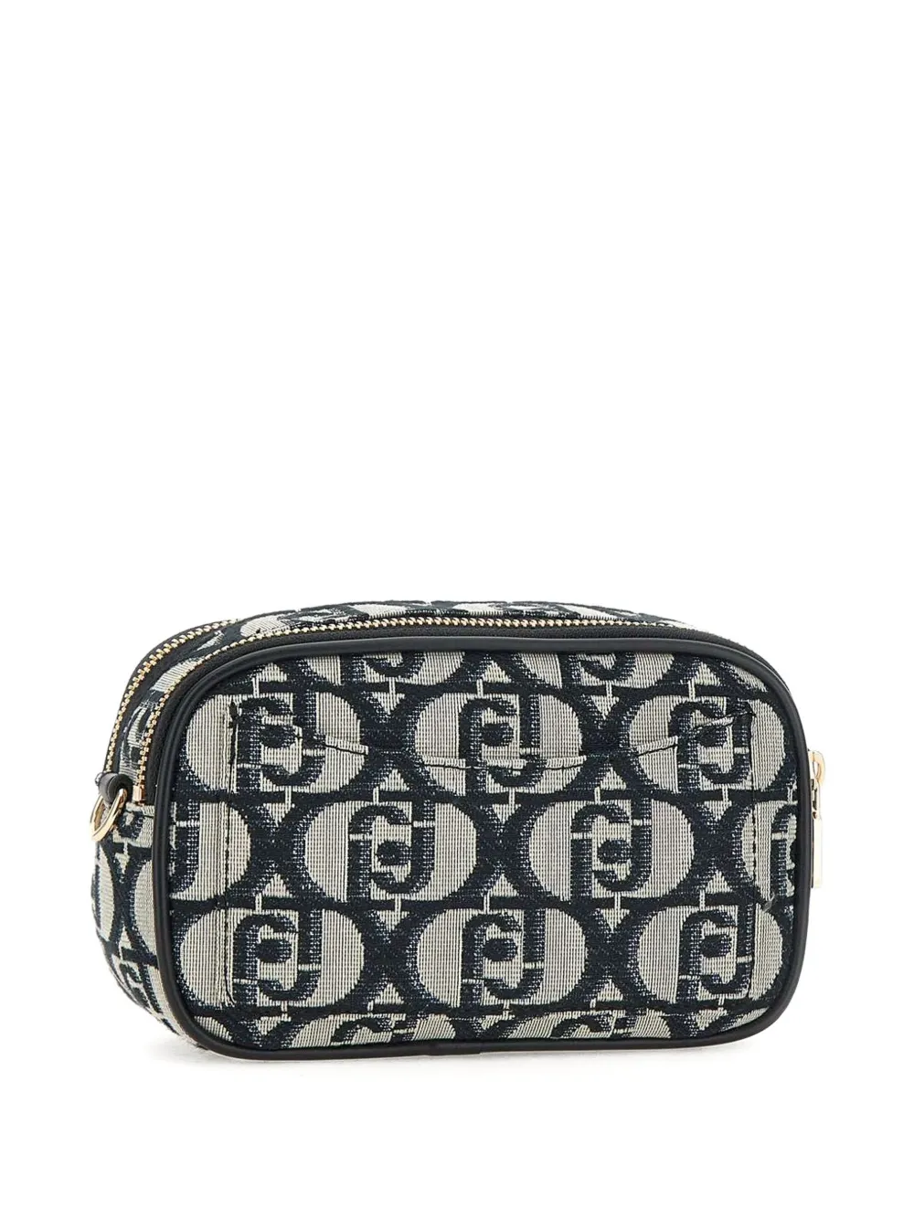 LIU JO Crossbodytas met monogramprint Zwart