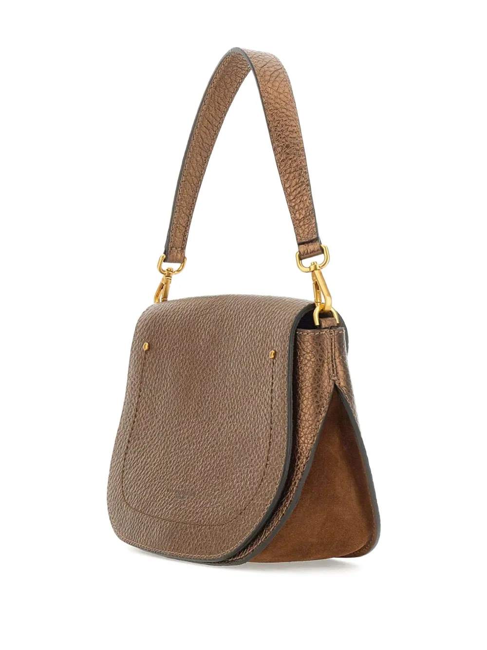 GIANNI CHIARINI Leren schoudertas Bruin