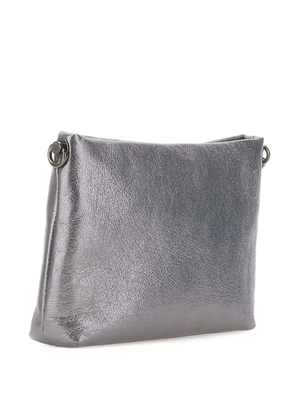 GIANNI CHIARINI Leren clutch Grijs