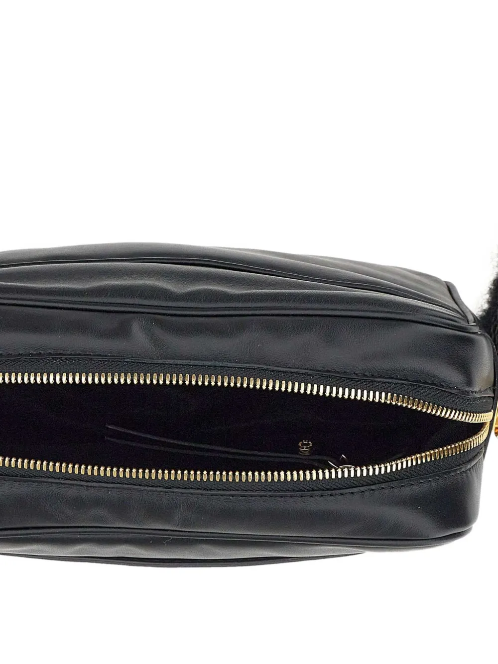 GIANNI CHIARINI Schoudertas met logo Zwart