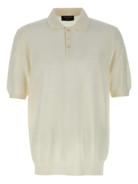 Gran Sasso organic cotton polo shirt