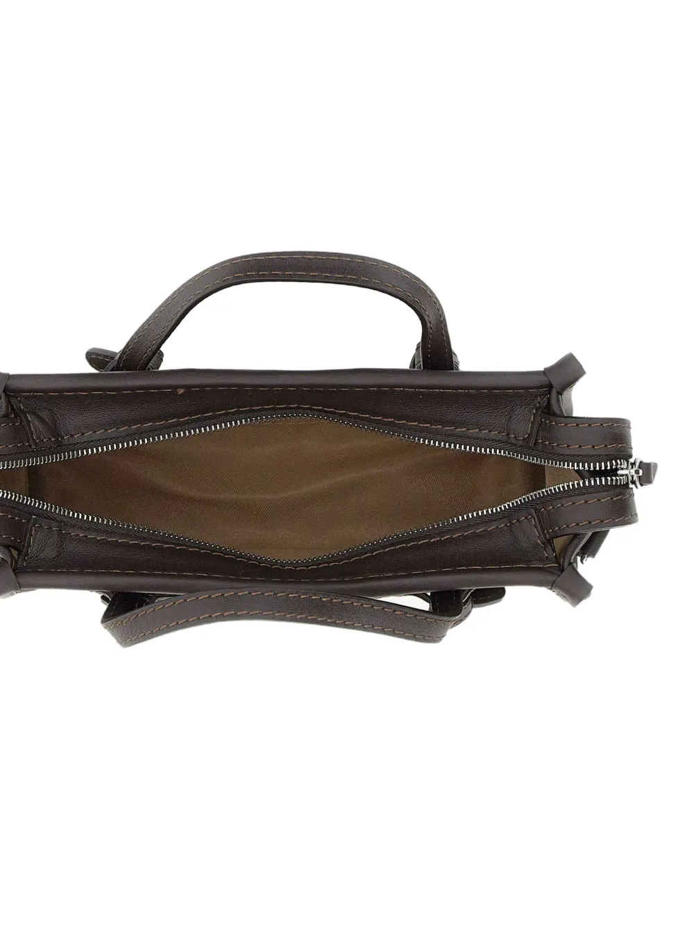 GIANNI CHIARINI Marcella Joy knotted suede tote bag Bruin