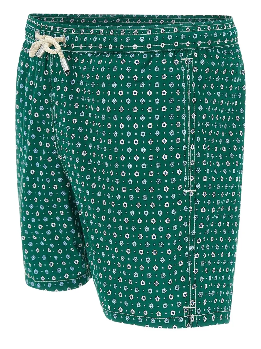 MC2 Saint Barth Zwembroek met bloemenprint Groen
