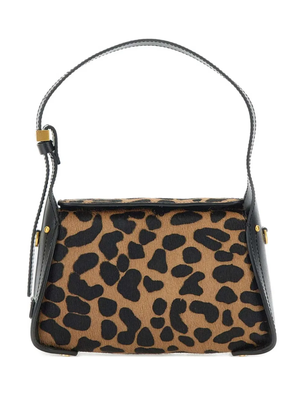 GIANNI CHIARINI leopard-print shoulder bag Zwart