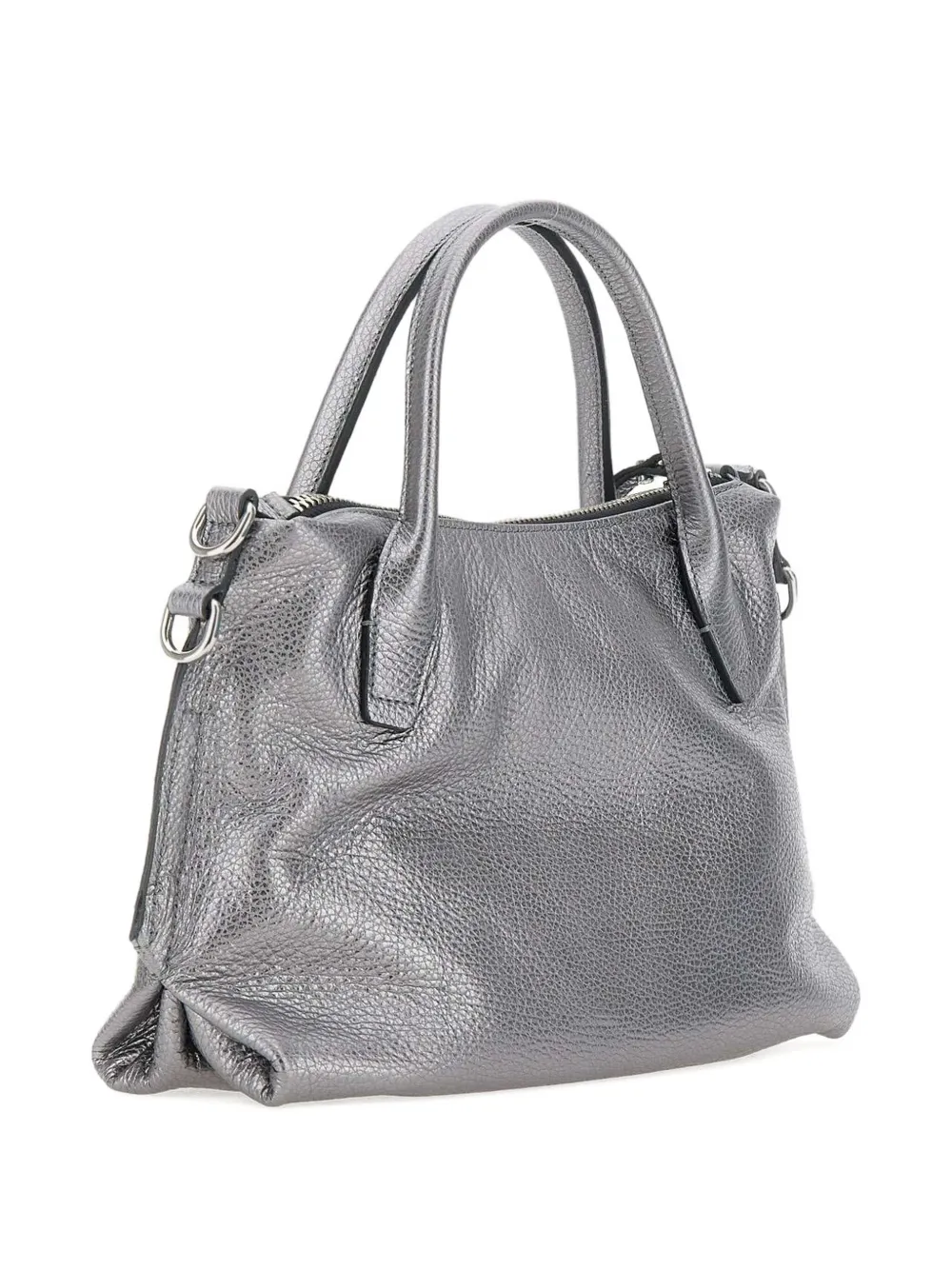 GIANNI CHIARINI Leren shopper Grijs