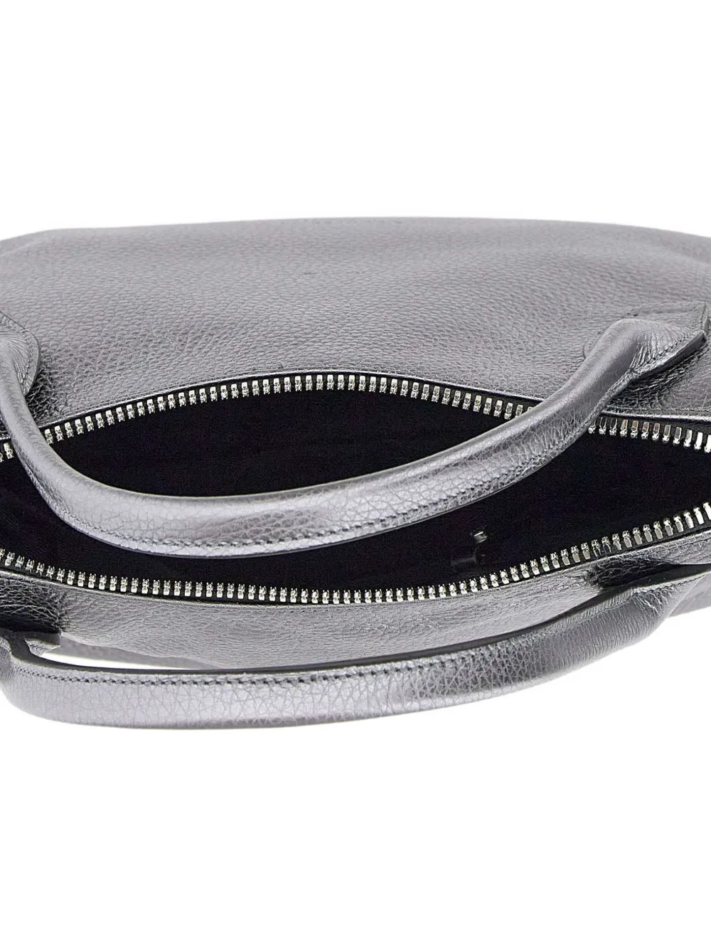 GIANNI CHIARINI Leren shopper Grijs