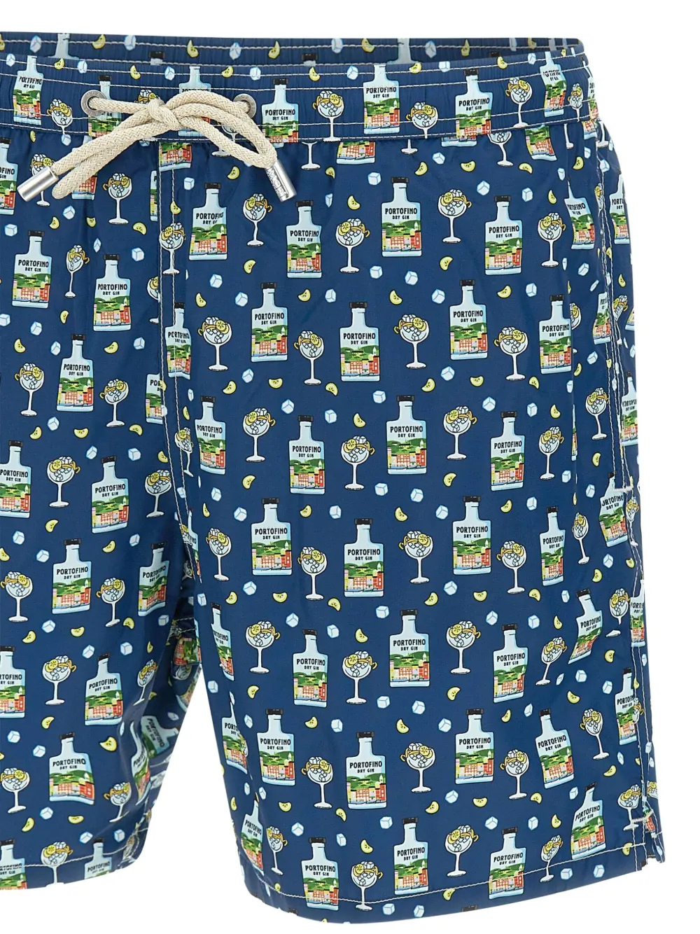 MC2 Saint Barth Zwembroek met print Blauw