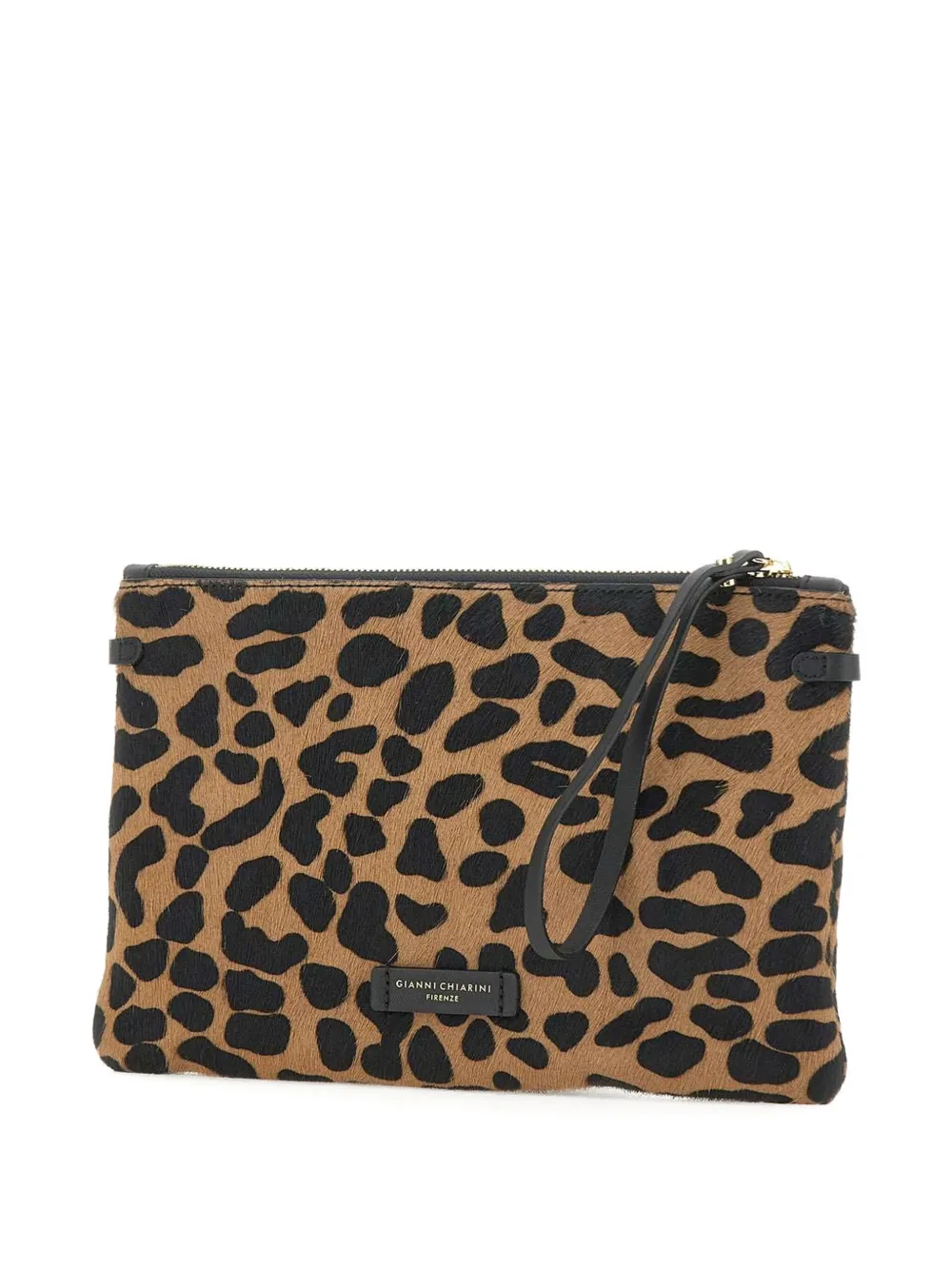 GIANNI CHIARINI Hermy clutch bag Beige