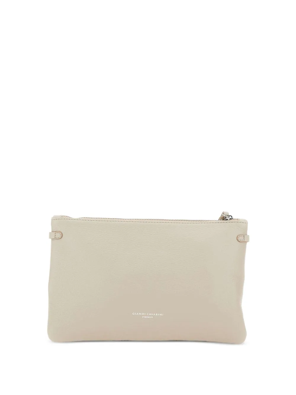 GIANNI CHIARINI leather clutch bag | Grey | Image 1