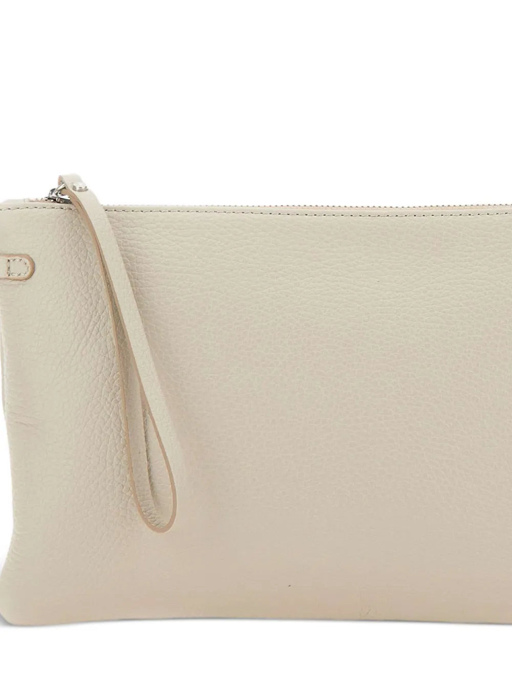 GIANNI CHIARINI Leren clutch Grijs