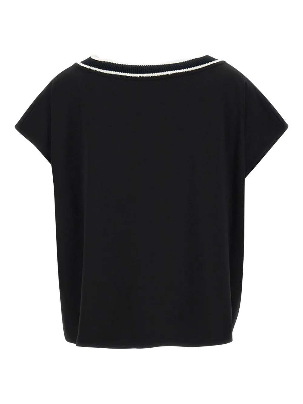 kaos playera con ribete a rayas | Playeras y jerséis | Image 2