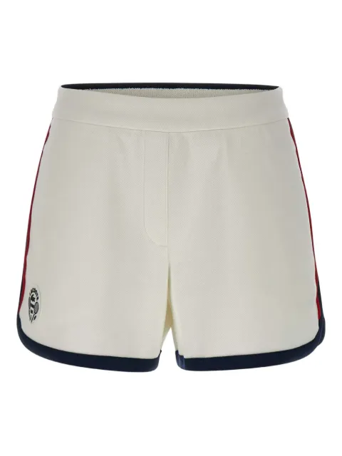 Lacoste contrast-trim track shorts