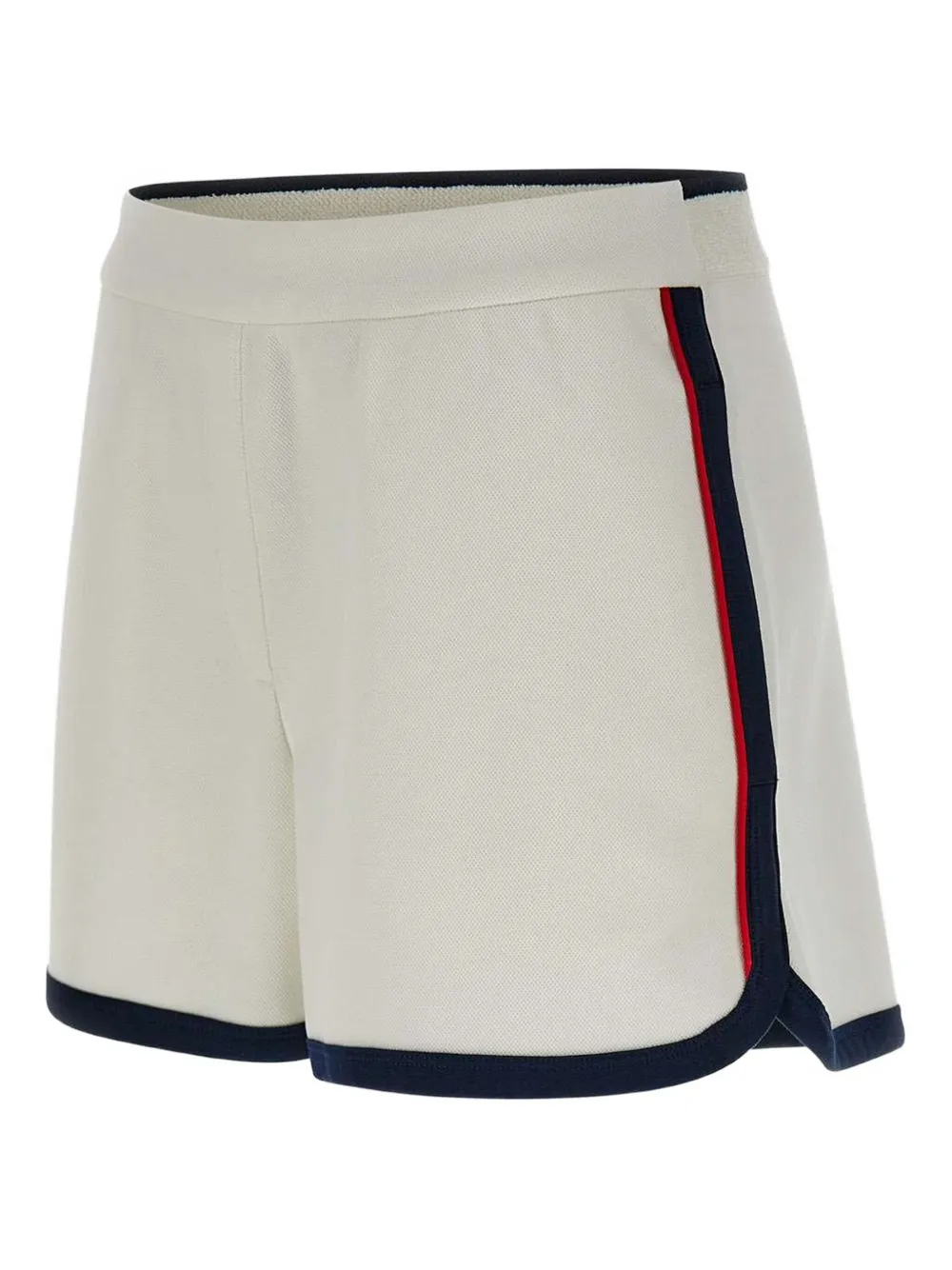 Shop Lacoste Contrast-trim Track Shorts