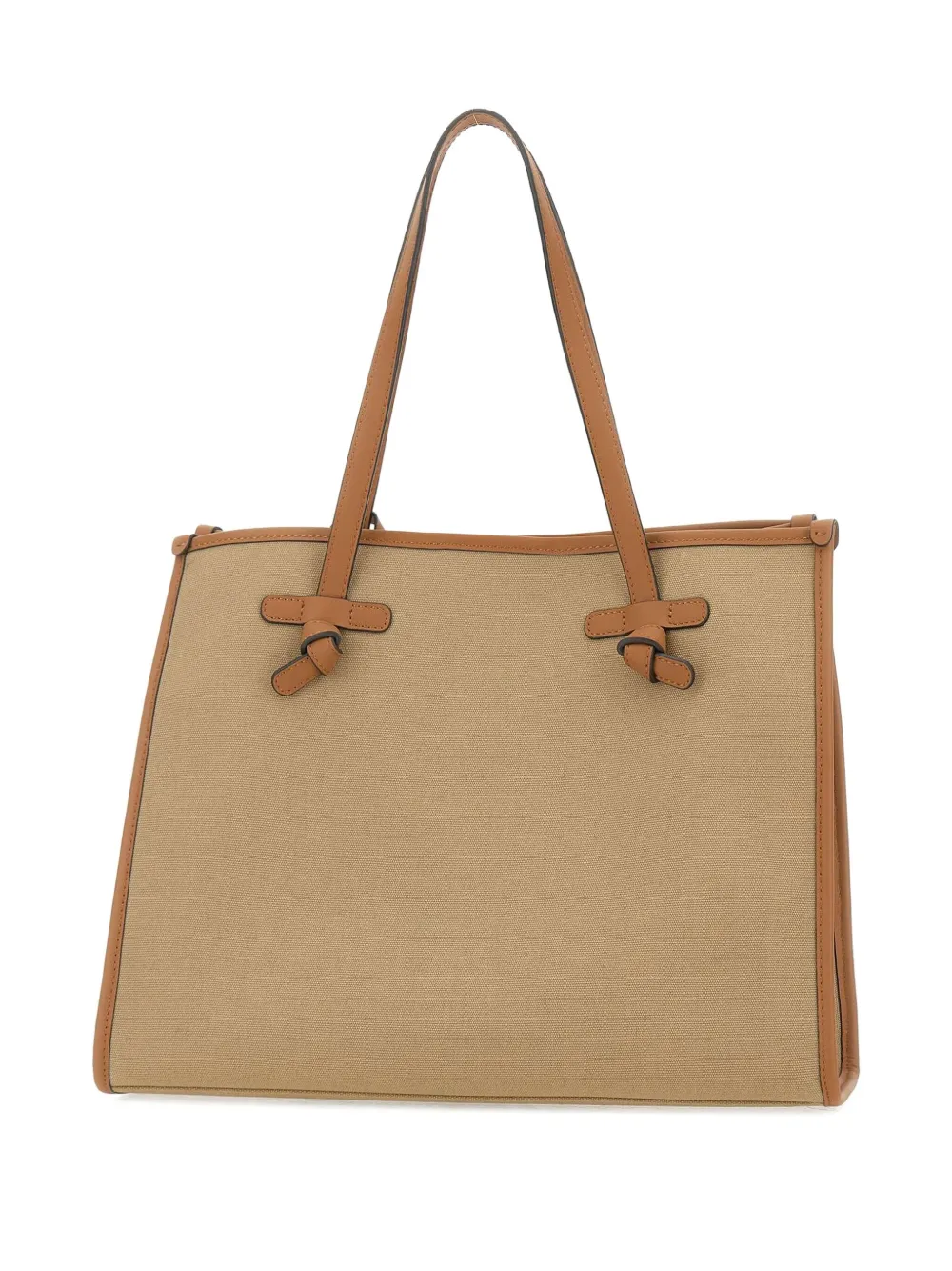 MARCELLA CLUB Shopper met logopatch Beige