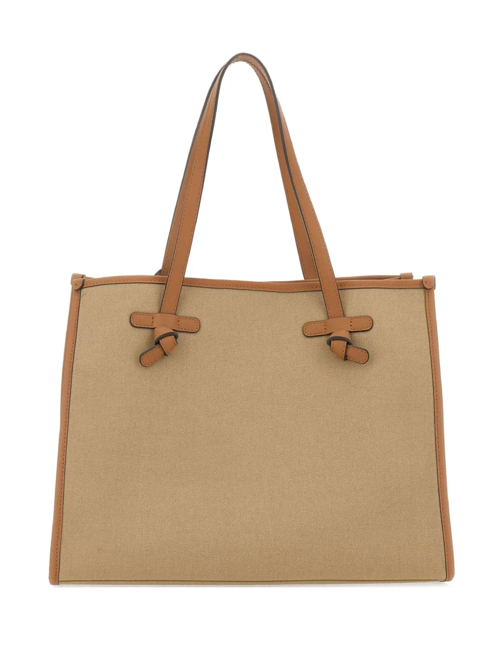 MARCELLA CLUB Shopper met logopatch Beige