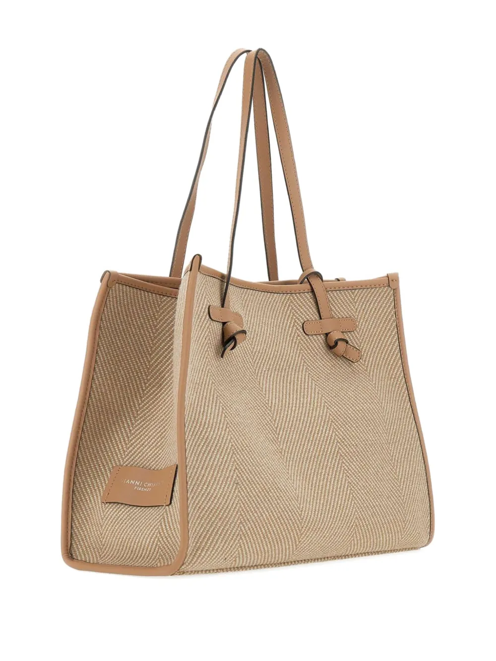 MARCELLA CLUB Geknoopte shopper Beige