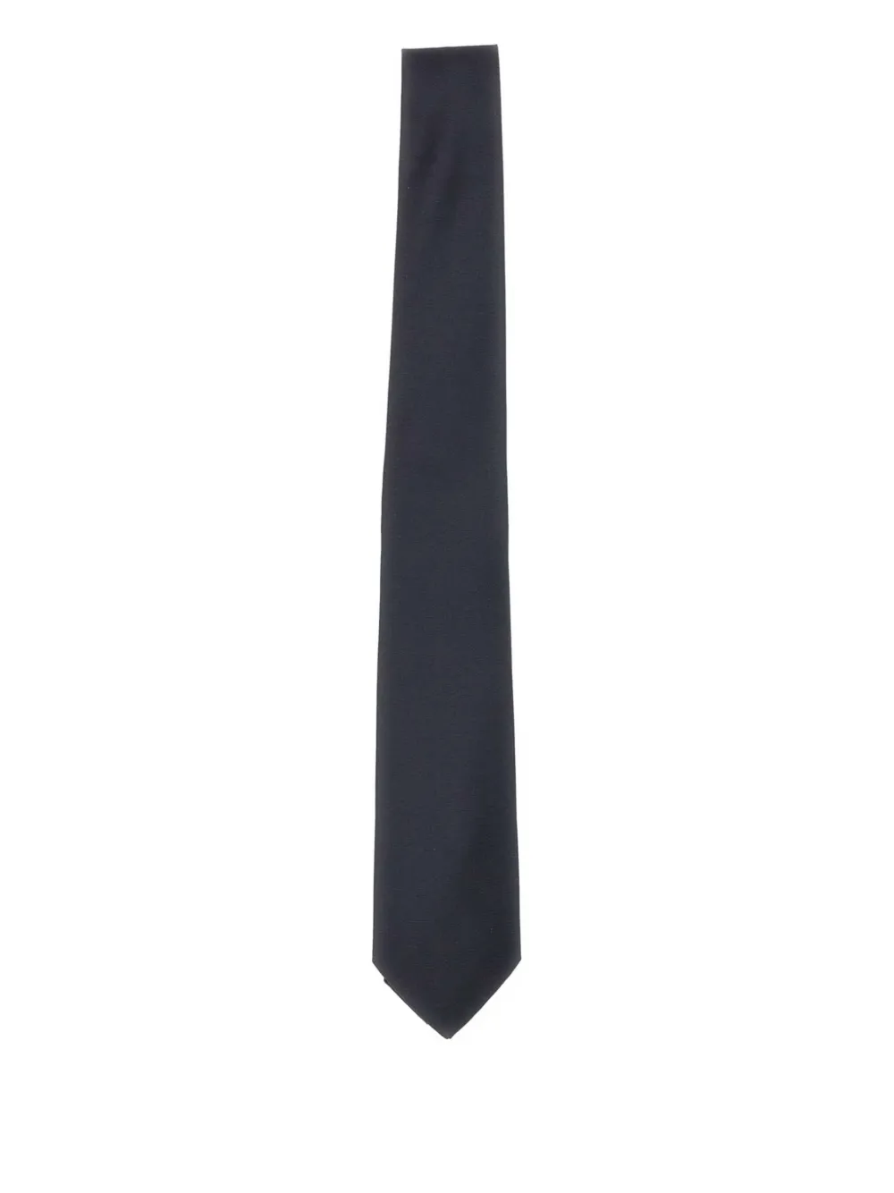 Tagliatore Stropdas met logopatch Zwart