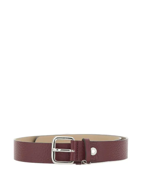 GIANNI CHIARINI leather buckle belt