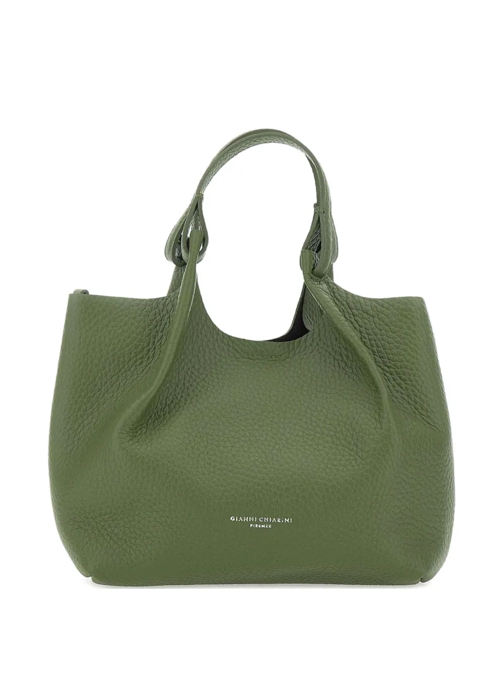 GIANNI CHIARINI leather shoulder bag Groen