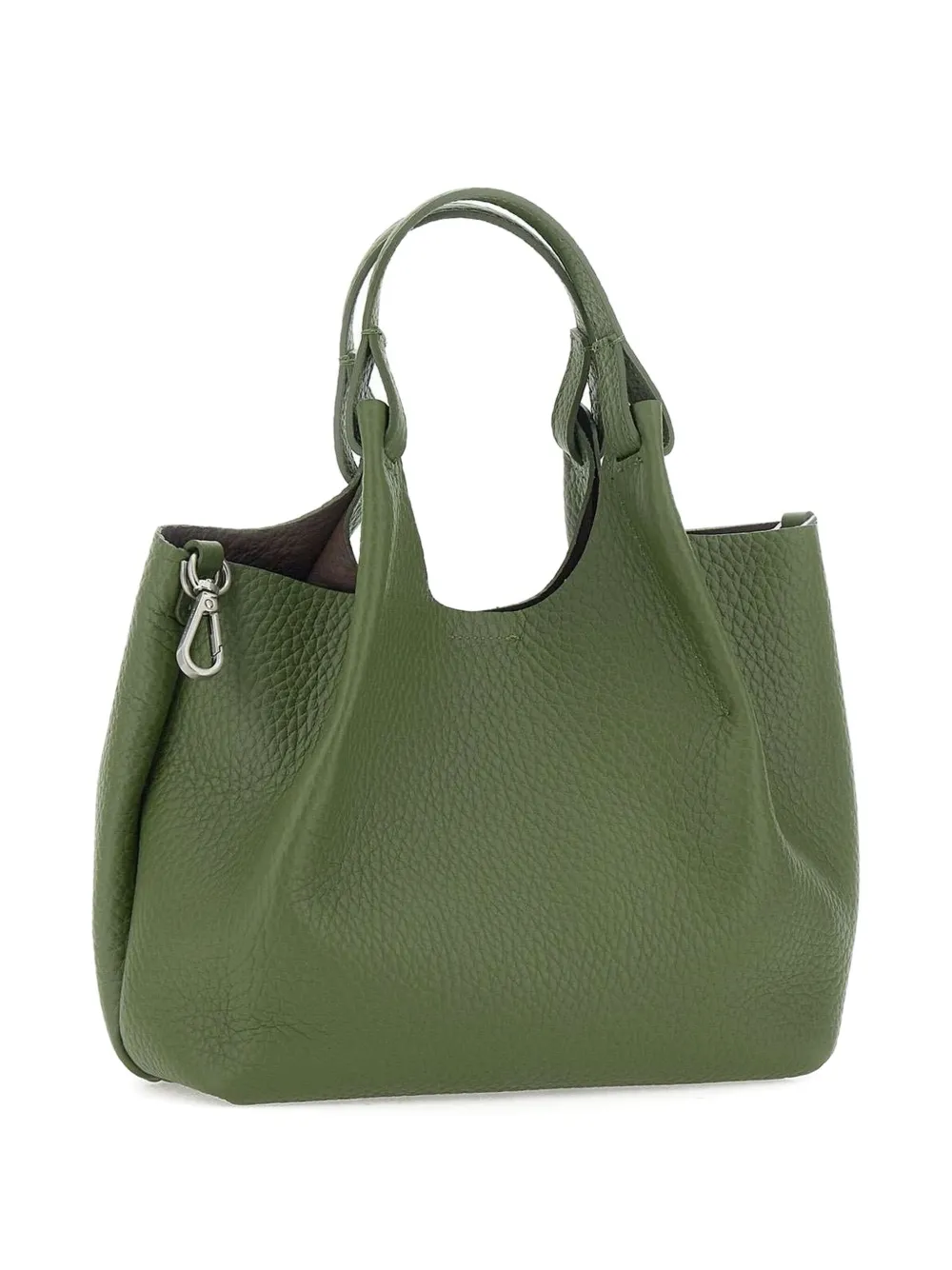 GIANNI CHIARINI Leren schoudertas Groen