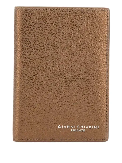 GIANNI CHIARINI cartera con efecto metalizado