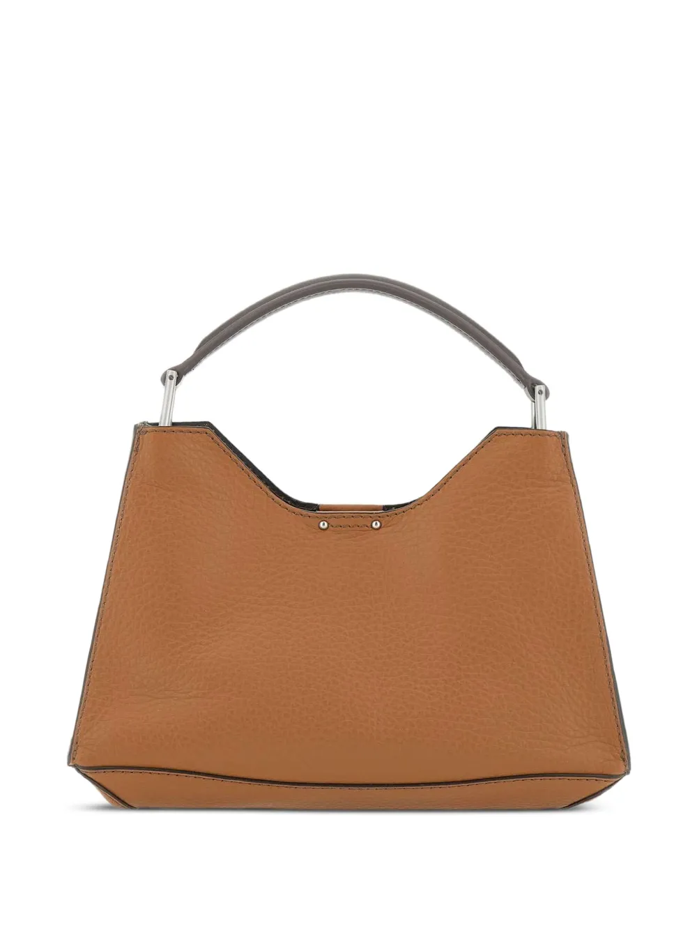 GIANNI CHIARINI Aurora leather top-handle shoulder bag Bruin