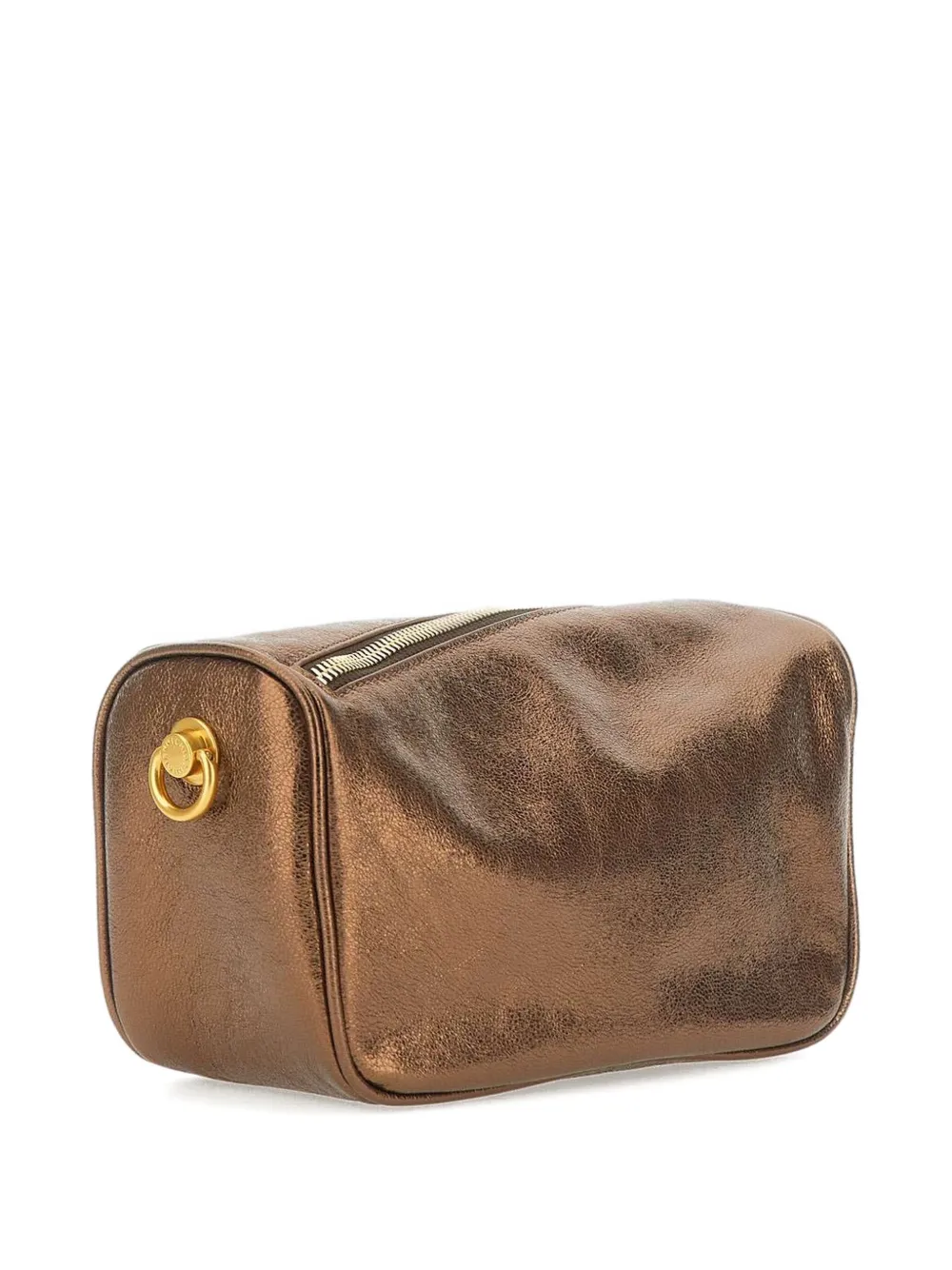 GIANNI CHIARINI Kim clutch met ritssluiting Bruin