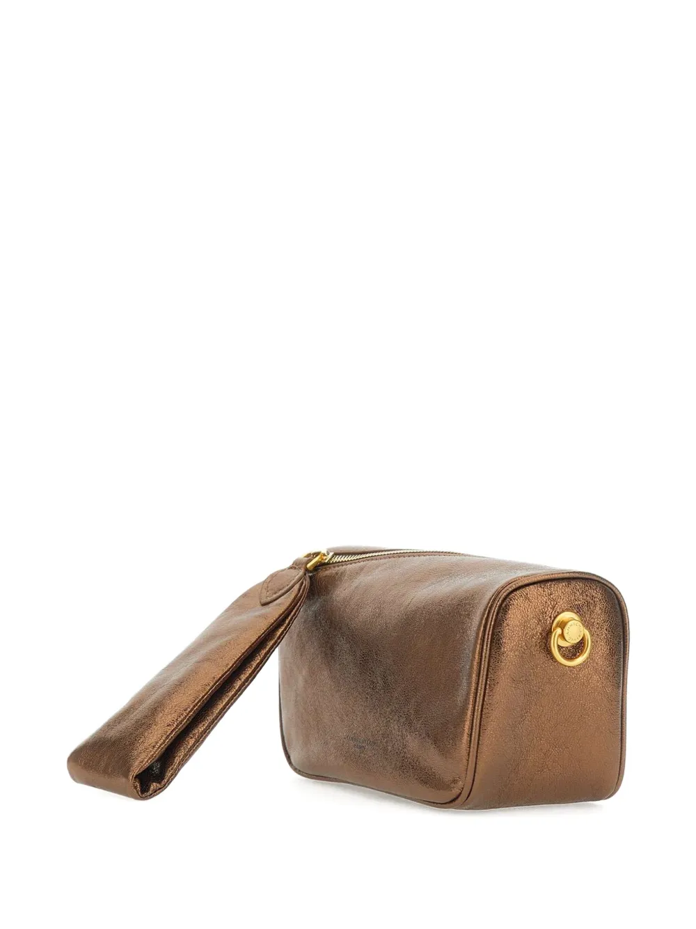 GIANNI CHIARINI Kim clutch met ritssluiting Bruin