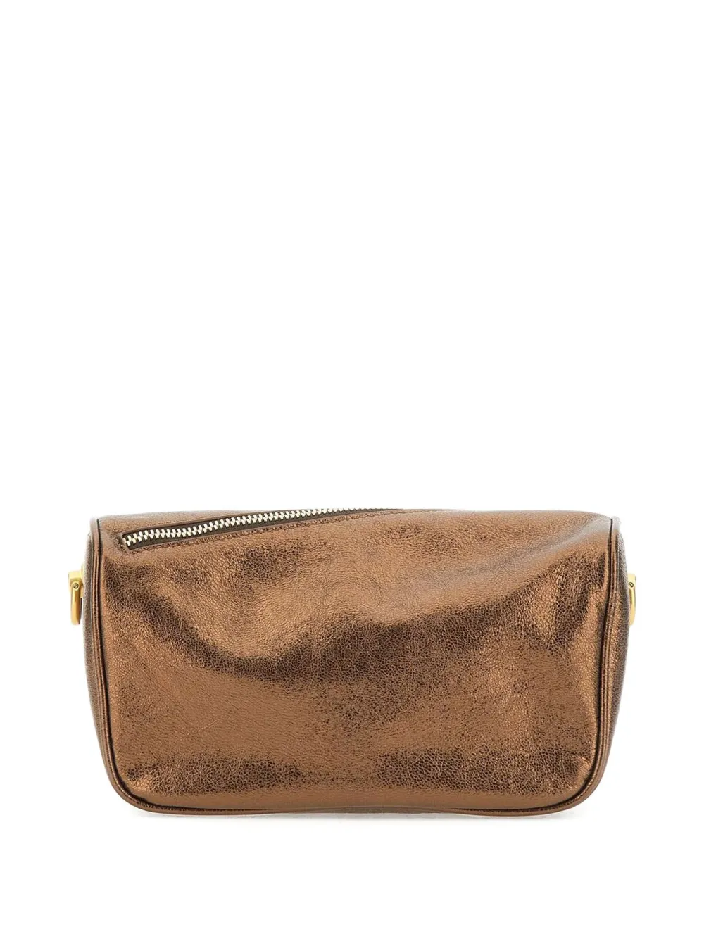 GIANNI CHIARINI Kim clutch met ritssluiting Bruin