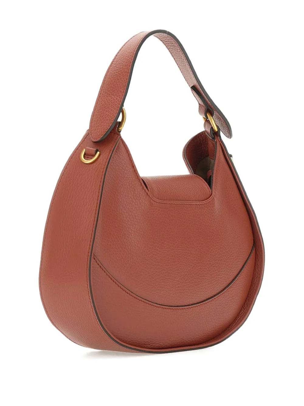GIANNI CHIARINI Leren schoudertas Bruin