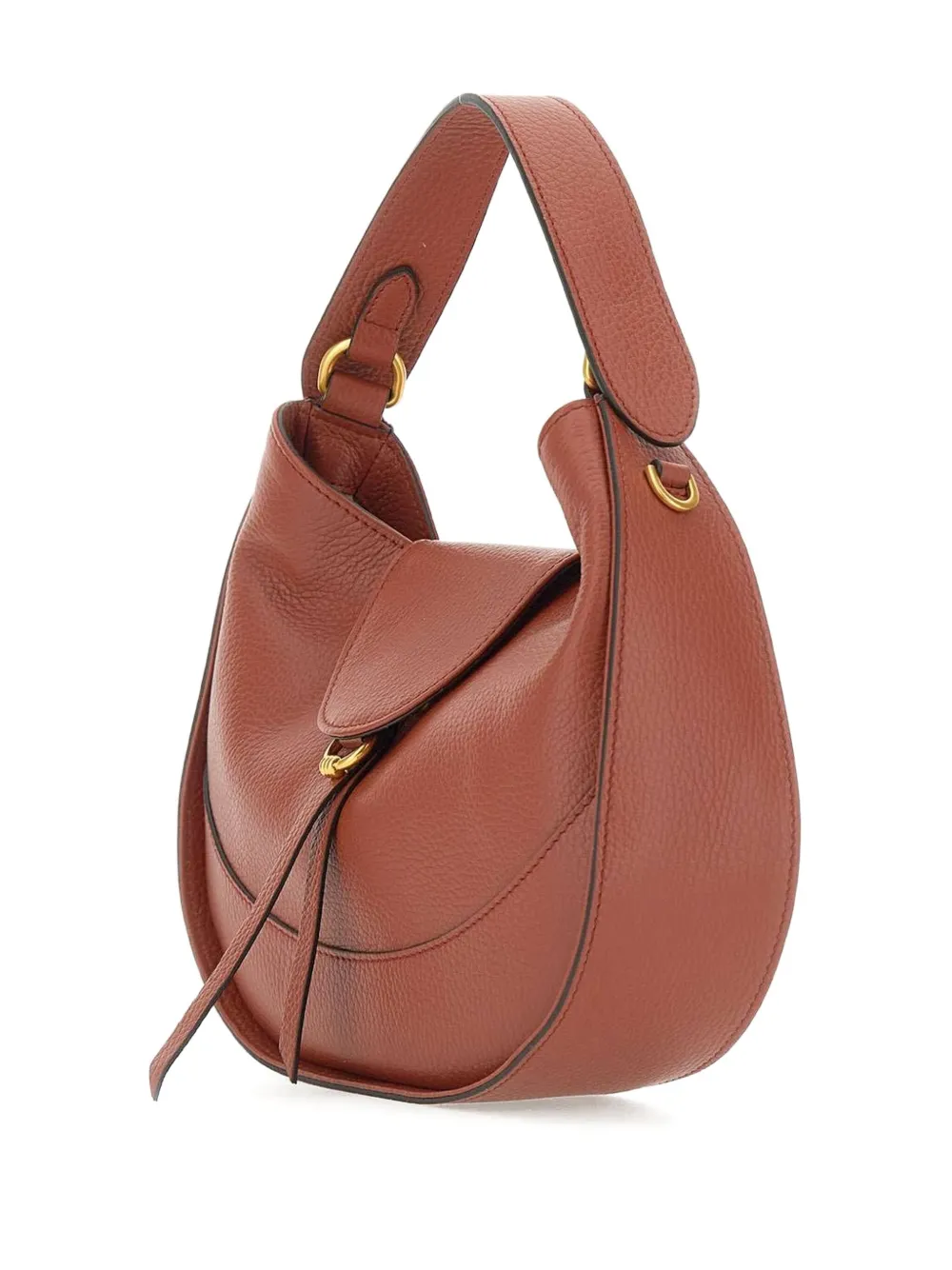 GIANNI CHIARINI Leren schoudertas Bruin