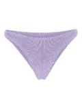 MC2 Saint Barth Naomi crinkled bikini bottoms - Purple