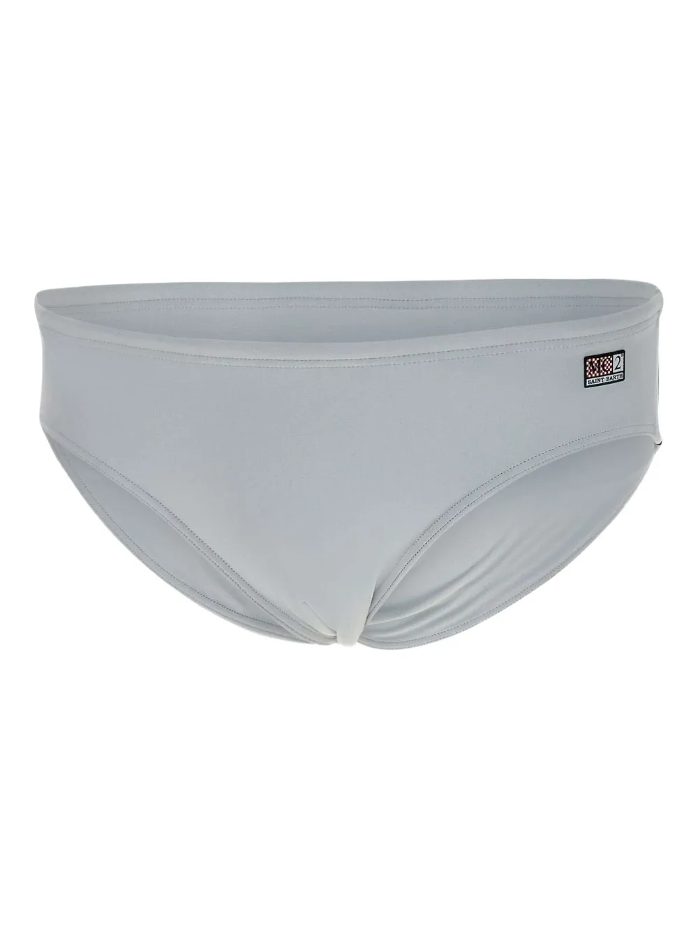 MC2 Saint Barth Zwembroek met logopatch Wit